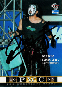 '05 BBM プロレス マイク・リーJr 95枚限定 直筆サインカード