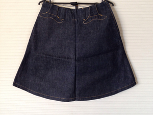  lady's /OZONE ROCKS Denim flair skirt * beautiful goods *