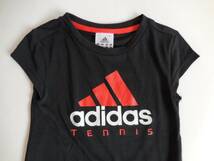 USED adidas★アディダス★子供服　Tシャツ　黒_画像2