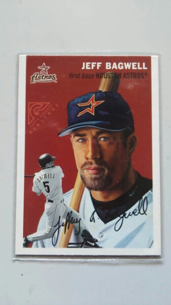 463  大リーグカード　ジェフ.パグウェル Yahoo!オークション -「ジェフ・バグウェル」の落札相場・落札価格