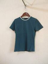 IORIブルー半袖Tシャツ（USED）62815_画像1