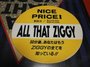 ジャパメタ ZIGGY ALL THAT ZIGGY オールザットジギー 森重樹一 松尾宗仁 戸城憲夫 大山正篤