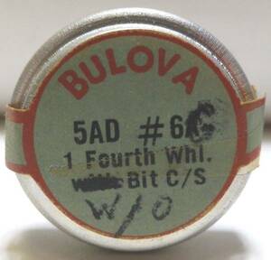 40~50 period BULOVA parts & case new goods 