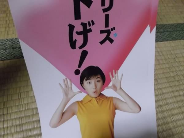 激レア！　広末涼子　NTT DoCoMo ポスター 広末涼子 NTTドコモ（もう次が始まっている。） B2ポスター