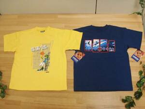 Неиспользованный ★ Oshkosh * Комплект футболок с коротким рукавом из 2 желтых и 6 темно-синих