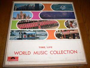 LP-BOX TIME/LIFE『WORLD MUSIC COLLECTION』(LP８枚組み)