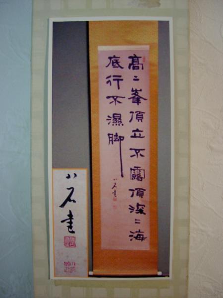 掛軸•書道•【三国志】•絹本着色•肉筆保証•整理品；M007 ys7067852; 宗sou 張剣洋筆 花鳥図 肉筆絹本掛軸（保護箱）【道