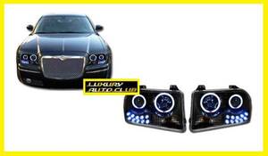  Chrysler 300 projector head light CCFL LED exchange type exterior custom aero special design plating 