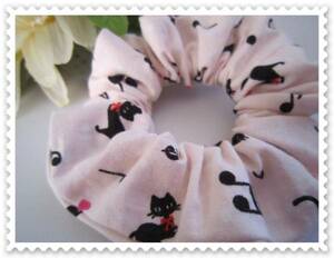 ★ Shushu ★ ● Black Cat &amp; Note ● Baby Pink Type ●