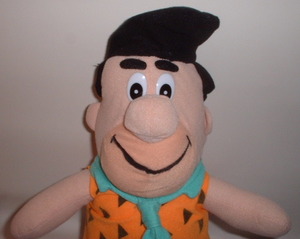 ☆Flintstones☆Fred☆Plush Doll☆Hanna-Barbera☆フリントストーン☆フレッド☆ぬいぐるみ☆ハンナバーバラ