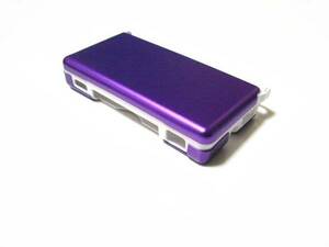  Nintendo NDSLite protection metal metal storage case cover new goods purple white h