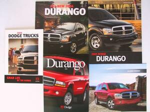  Dodge Durango 2004-2008 year of model USA catalog 