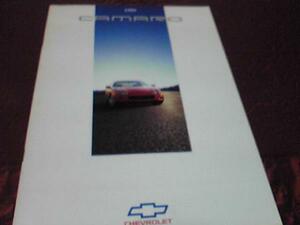  Chevrolet Camaro [1999] catalog ( not for sale ) beautiful goods * hard-to-find *