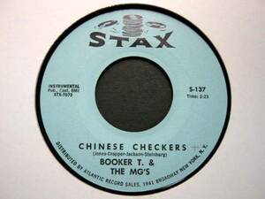 □試聴□Booker T&The MGs-Chinese Checkers/Plum Nellie//45□