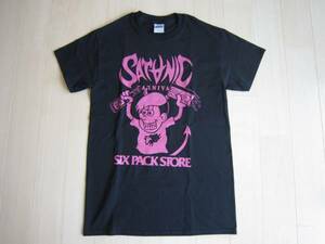 S SATANIC CARNIVAL X SiX PACK STORE限定Tシャツpizza of death VK design MIN-NANO KYNE verdy toxgo Girls Don't Cry WASTED YOUTH