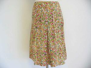 *. price cut * new goods DVF Diane fa stain bar g* garden pattern skirt 