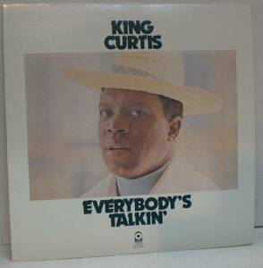 廃盤未聴新品/12”・30cmLP/Rare Groove/Jazz Funk/Aretha Franklin・Bernard Purdie・Cornell Dupree関連/KING CURTIS/EVERYBODY'S TALKIN