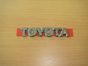 USトヨタ純正00-02 TOYOTA ECHOエコー エコ リアTOYOTA エンブレム USDM北米JDMプラッツ前期SCP11 NCP16 NCP12系