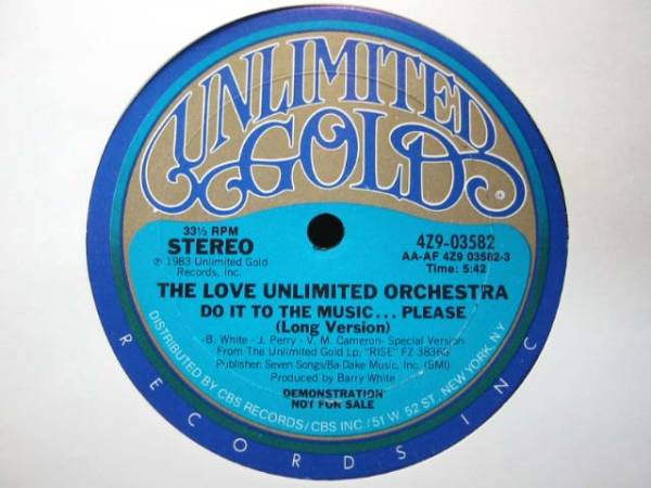 【新品未開封】【レコード】Unlimited Love Unlimited Love #30 – Vinyl (12
