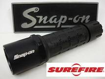 即落★スナップオン☆希少SUREFIRE by Snap-on Limited model／LED Flash Light(シュアファイア ハンディーライト)_画像1