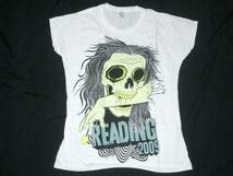 READING FESTIVAL 2009 レディング・フェスティバル Tシャツ 女 S バンドT ツアーT ロックT Reading Fes_画像1