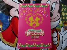 即決☆新品未使用☆東京ディズニーシー 25周年記念 ハーバーサイドクリスマス 2008 テレホンカード テレカ TDS♪TDR クリスマス TDL_画像2