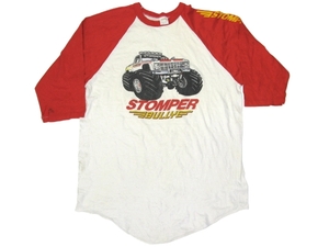  print T-shirt USED [StomperBully] Monster Truck la gran T-shirt * old clothes ST Vintage graphic T-shirt 