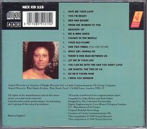 バーバラ・メイソン ブッダ ベスト盤CD／Philadelphia's Lady Love : the Best of Barbara Mason - THE Buddah COLLECTION 1990年 UK盤_画像2