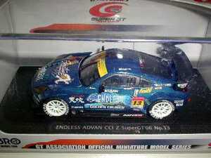 エブロ 1/43 ENDLESS エンドレス ADVAN アドバンCCI Z NO13 スーパーGT 2006