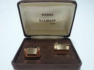 ピエールバルマン　PIERRE BALMAIN　カフス　美品！！