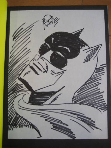 蝙蝠侠鲍勃·凯恩的手绘艺术插图《蝙蝠侠与我》限量版日食版鲍勃·凯恩亲笔签名书状况良好, 数字, 美国漫画, 蝙蝠侠