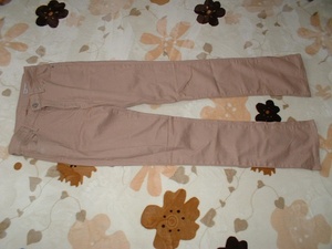 kh beautiful goods * immediately buying!wow beige simple cotton beautiful color pants 