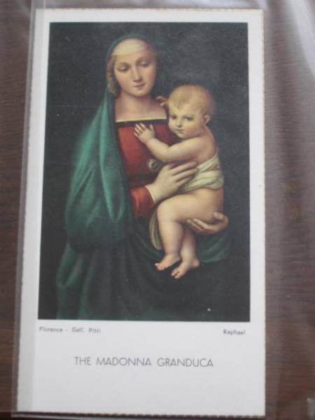 Picture★Raphael Madonna of the Archduke★Virgin and Child Christian Painting, antique, collection, printed matter, others