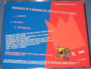 ★CDS★Slick Rick/Mistakes Of A Woman In Love With Other Men (Remix)★PROMO★Greyson & Jasun★ミドル★スリック リック★CD SINGLE★