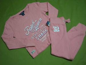  Japan not yet arrival! Ralph Lauren! with logo sweat top and bottom set 6