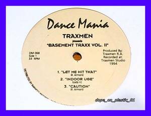 Traxmen / Basement Traxx Vol. II/US Original/5点以上で送料無料、10点以上で10%割引!!!/12'