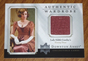 ●『ダウントン・アビー』衣装カード イーディス Downton Abbey Collectible Cards ローラ・カーマイケル