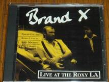 ★Brand X/Live At The Roxy LA 輸入盤1979年録音★Zok Records ZCDBX010 1995年発売_画像1