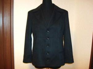  beautiful goods fine quality Pinky & Diane black suede b leather jacket M38