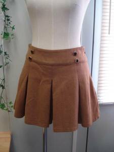 CECILMcBEE Cecil McBee * box pleat culotte skirt M