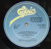 ★特選★TED NUGENT/INTENSITIES(IN 10 CITIES)'1981UK EPIC_画像3