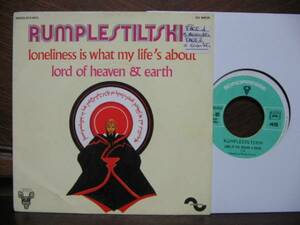 HR/RUMPLESTILTSKIN/ LONELINESS IS WHAT MY LIFE'S ABOUT (7&#34;) フランス盤, UK PROG/HARD ROCK (352)