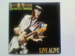 CD STEVIE RAY VAUGHAN AND DOUBLE TROUBLE LIVE ALIVE SRV