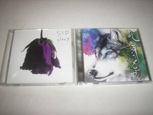 ＳＩＤのＣＤ＋ＤＶＤ「ｓｌｅｅｐ」他・２枚セット！！