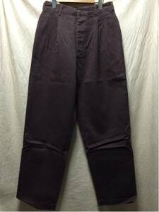 BENSIMON cotton two tuck chino Cross pants MADEinFRANCE