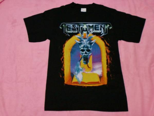 新品　80s TESTAMENT ヴィンテージバンドTシャツ 80s 激レア ツアー USA製 ヴィンテージバンドTシャツ シングル