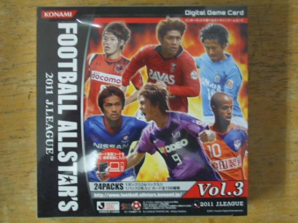 フットボールオールスターズ⑥ キラカード コナミ Jリーグ フットボールオールスターズ 2011 キラカード