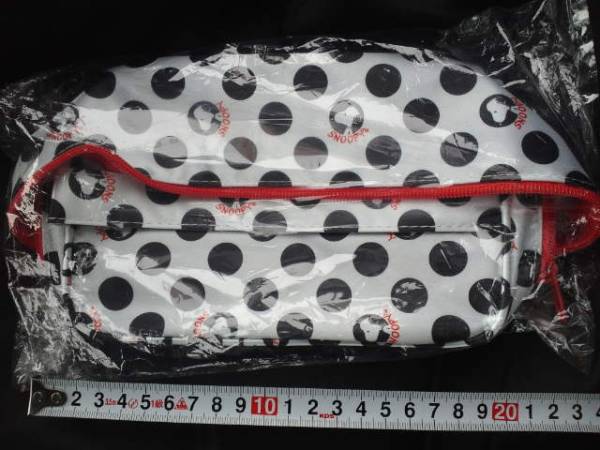 非売品☆スヌーピー☆ドット柄☆バニティーバッグ☆残1