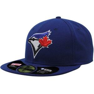 旧モデル USA正規品 「7」 新品 Newera ニューエラ オーセンティック 59FIFTY 公式 トロント bluejays ブルージェイズ 青 メジャー MLB