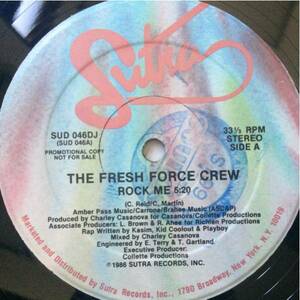 12' The Fresh Force Crew-Rock Me